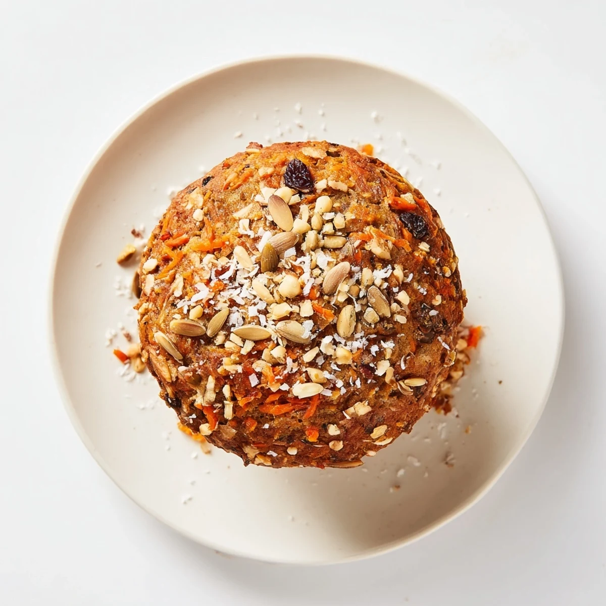 Freshly baked Morning Glory Muffins in a wire rack, warm with cinnamon aroma, perfect for breakfast.