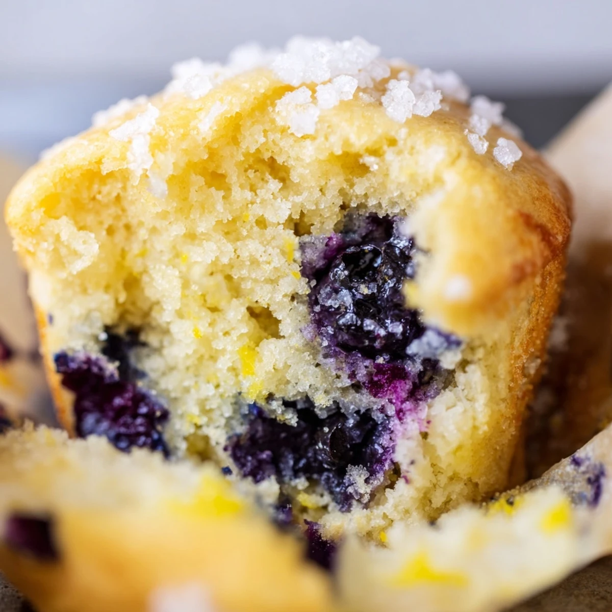Lemon Blueberry Muffins