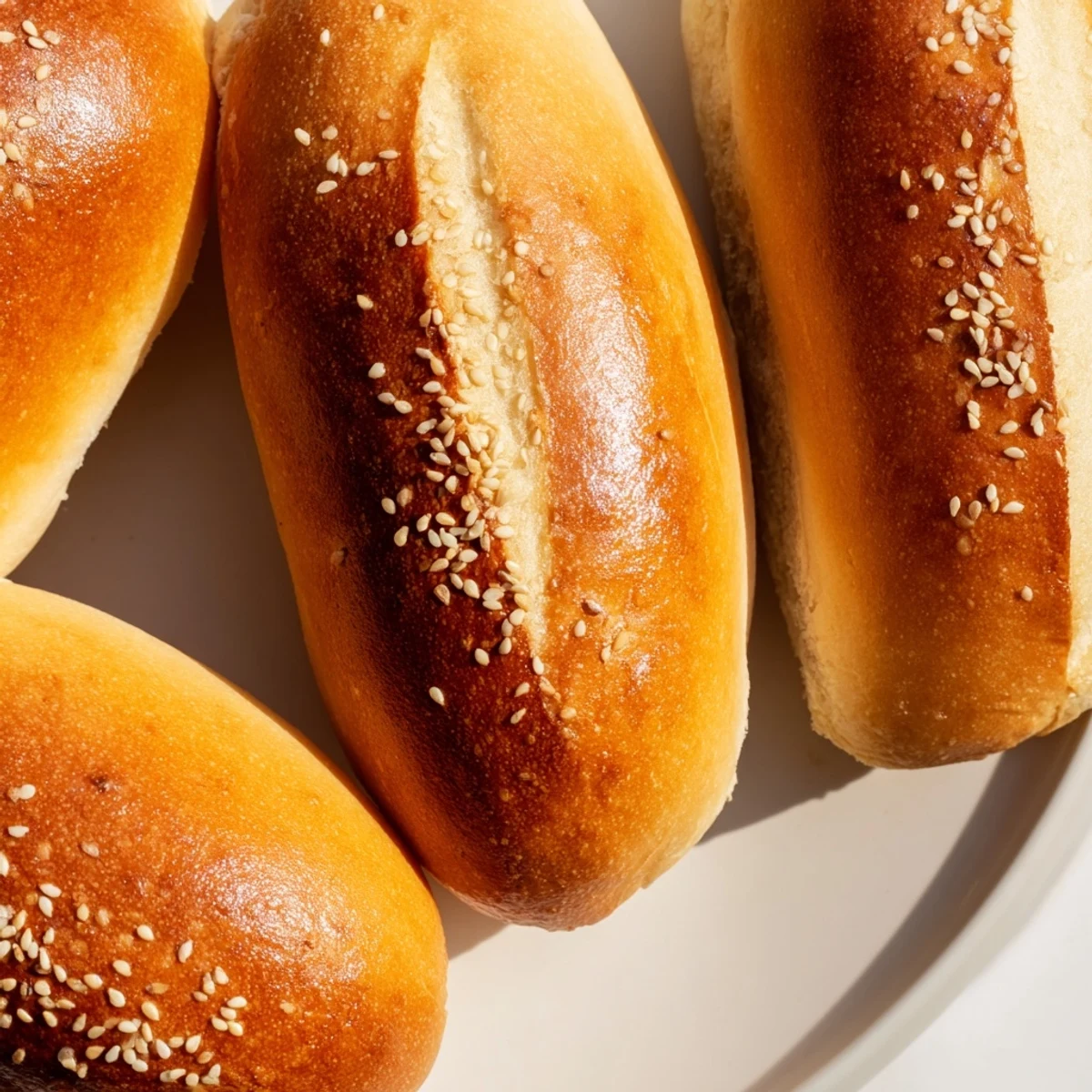 Sourdough Discard Hot Dog Buns