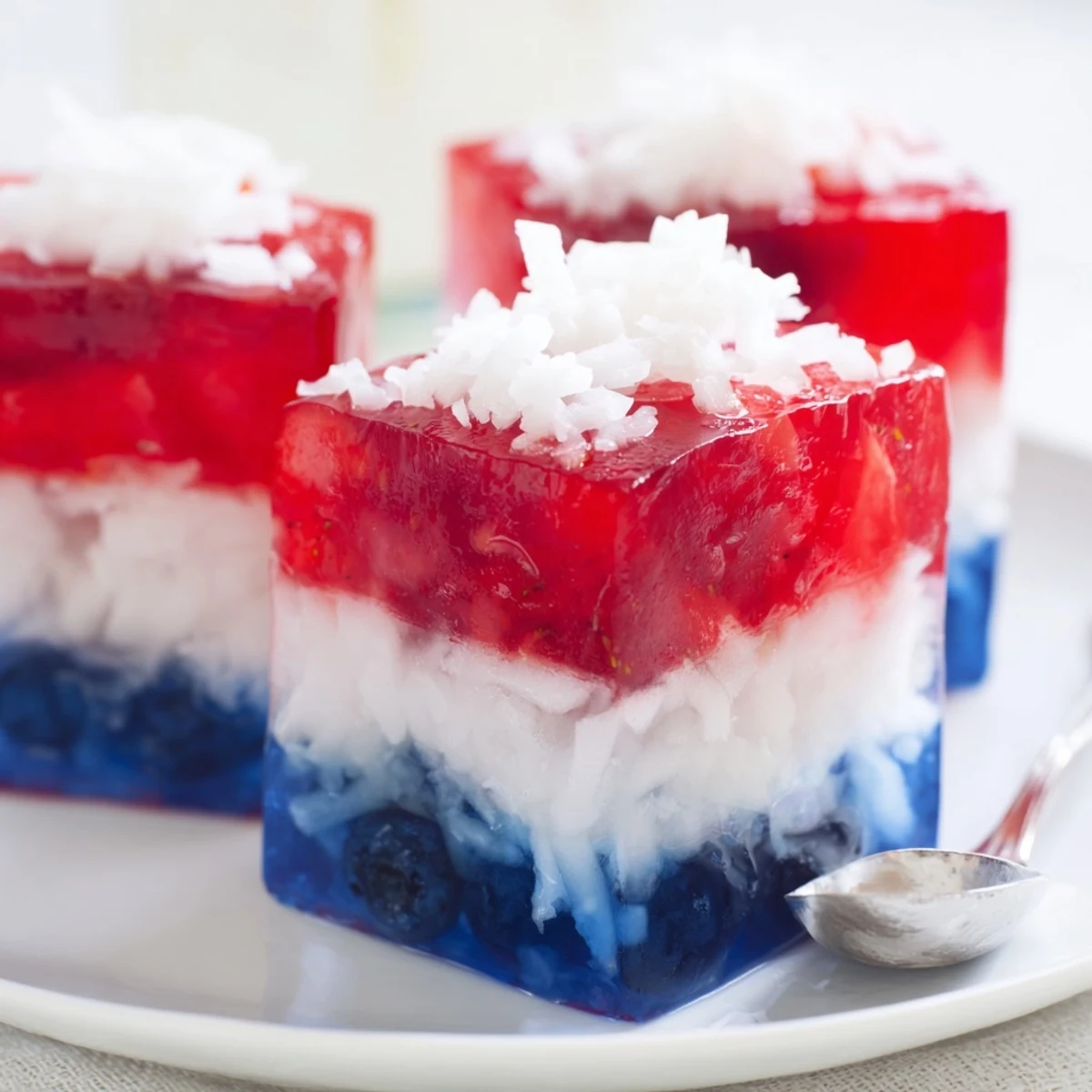 Frosty Red White And Blue Ice Cubes Recipe brightening summer cocktails and lemonade