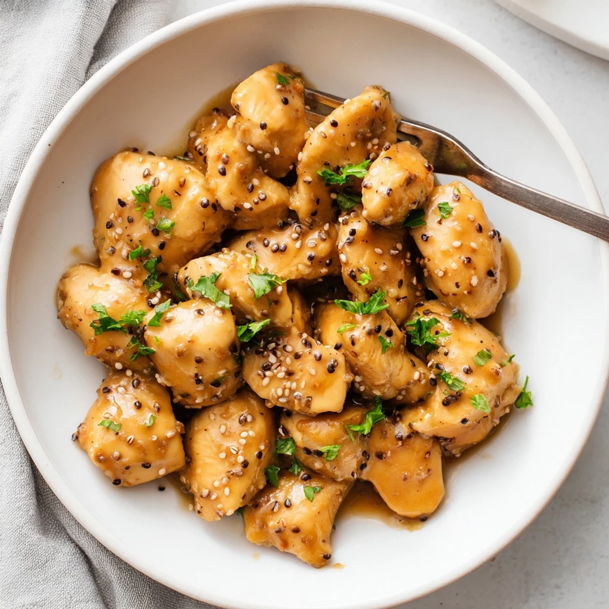 Juicy oven baked honey mustard chicken breasts coated in sticky sweet tangy sauce