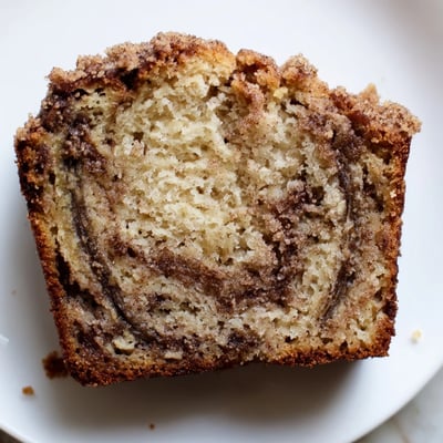 Cinnamon Sugar Swirl Banana Bread